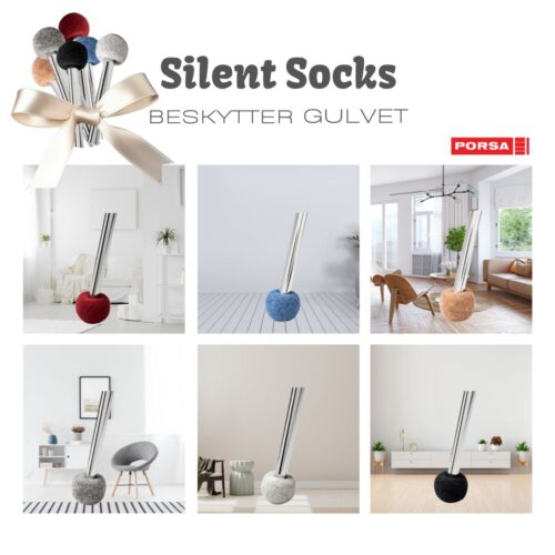 Silent Socks beskytter gulvet